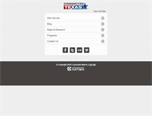 Tablet Screenshot of connectedtx.org